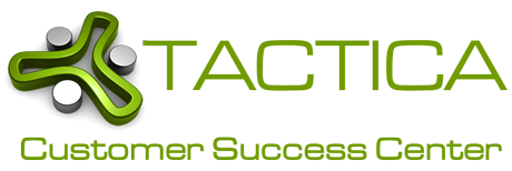 Tactica Customer Success Center