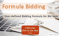 Tactica formula Bidding