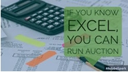 create auction using excel